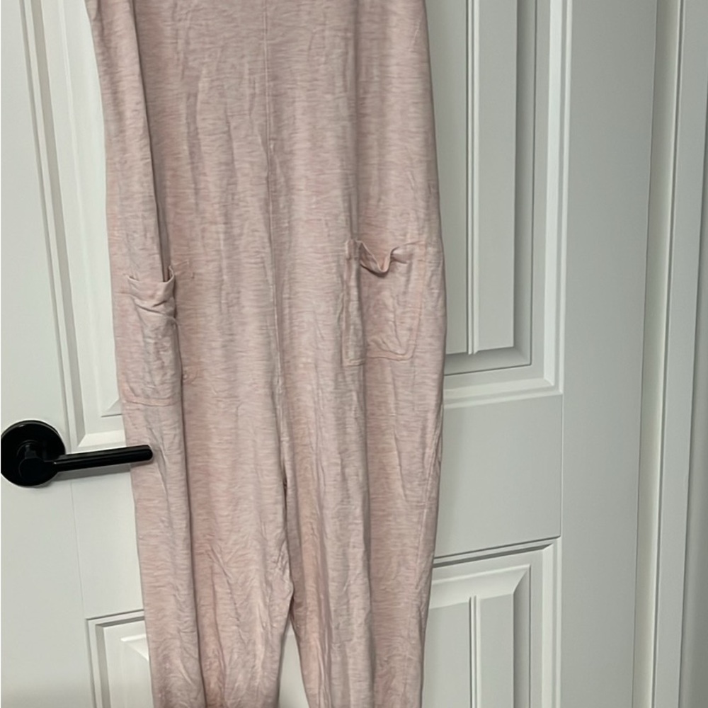 Smash and teas Pink Sleeveless romper with Pockets - Picture 2 of 7